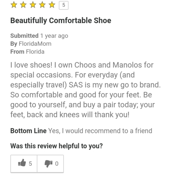 SAS Jett Toe Loop Slide LEATHER Tripad Soft Footbed Comfort Sandal Gold/Tan 10 - Picture 11 of 16